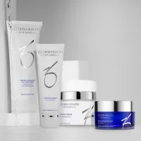 Rejuvenate Dry Skin Repair Routine: Comprehensive Skincare Solution|ZO Gentle Cleanser Perfect for All Skin Types|ZO Hydrating Crème Moisturizer for Dry and Sensitized Skin|ZO Renewal Crème Hydrating Moisturizer for Mildly Dry & Sensitized Skin|ZO Exfoliating Polish: Uncover Your Radiant
